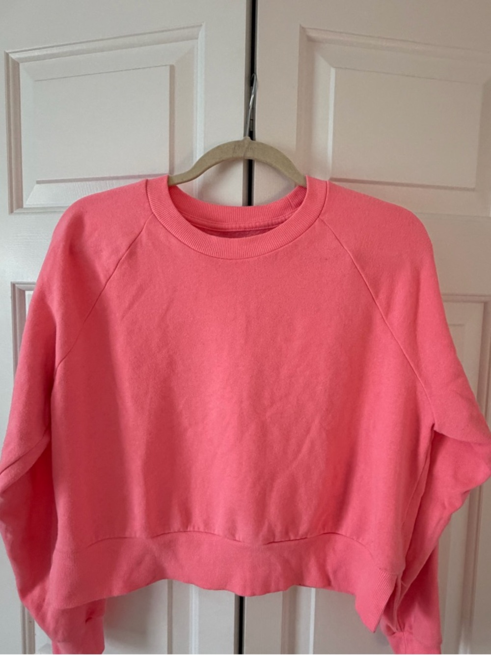 Colsie Coral Pink Pullover Sweatshirt